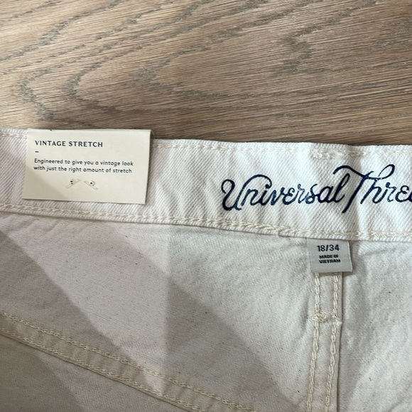 Universal Thread High-Rise Vintage Crop Straight Leg Jeans 18 NWT - Picture 8 of 13